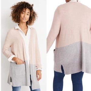 Madewell Ryder colorblock Cardi